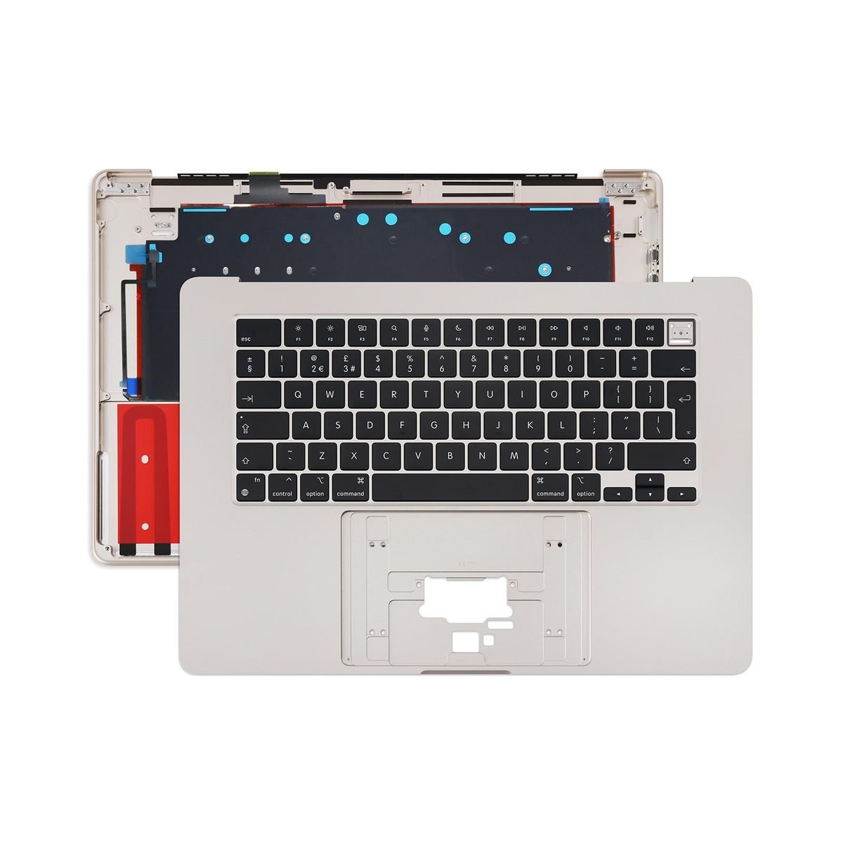 MacBook Air 15" M3 2024 A3114 Top Case Palmrest with UK Keyboard & Backlight - Image 9